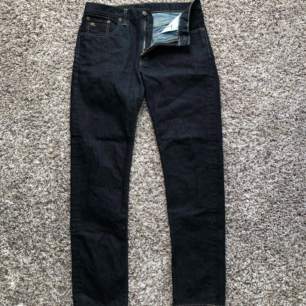 (Like New) Polo Ralph Lauren - RRL Slim Fit Jeans (Indigo)